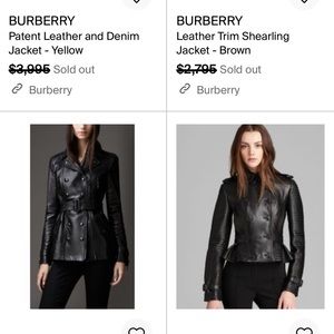 🖤Burberry London Leather Jacket🖤